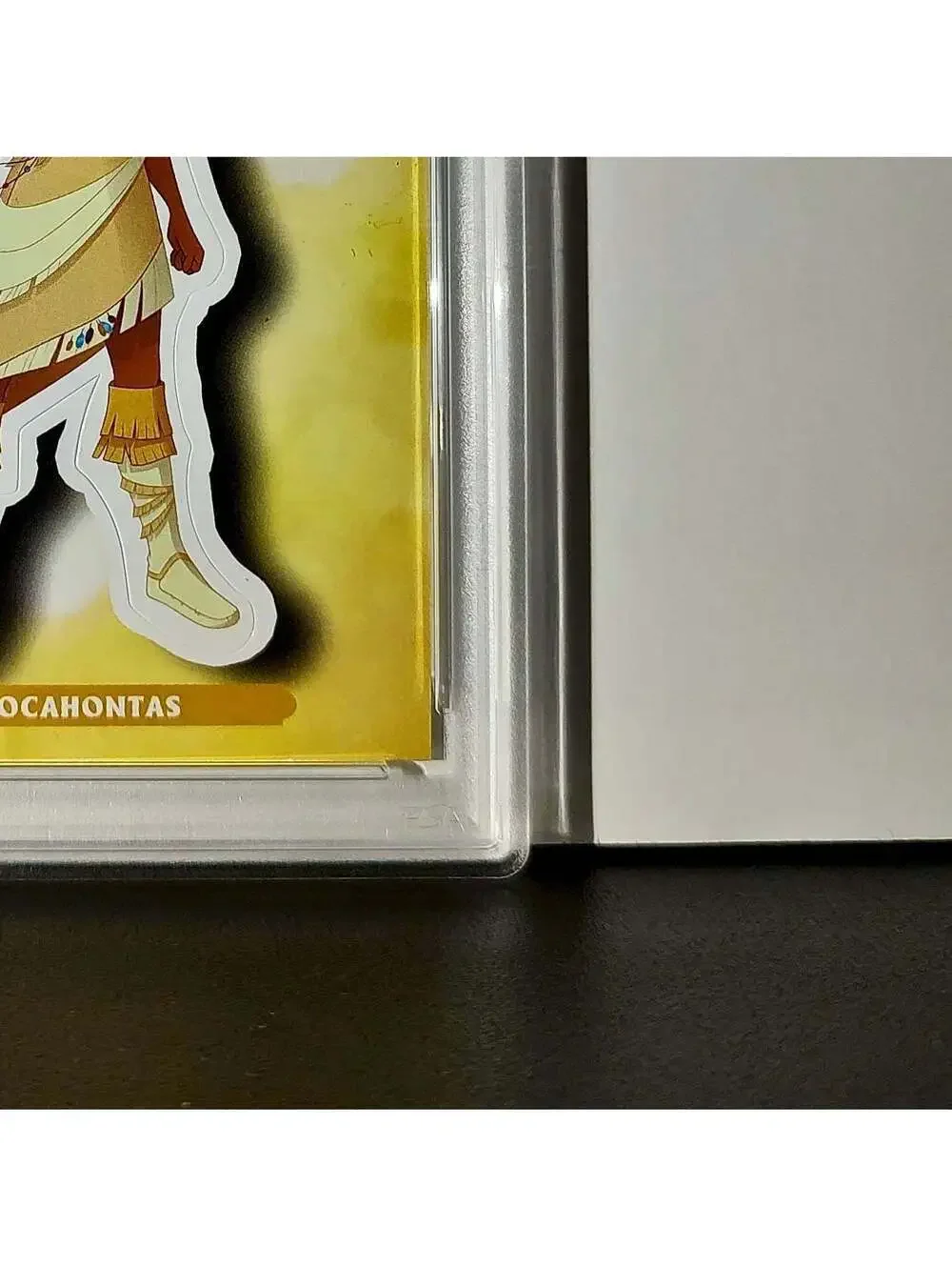 Pocahontas 2025 Topps Disney #ES-17 Enchanted Sticker Card Pocahontas PSA 9